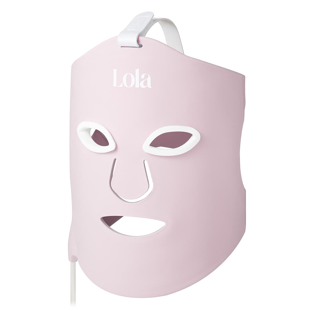 Super Glow LED maske - Pink
